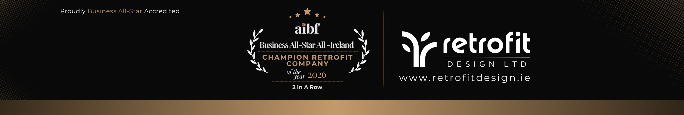 Retrofit Design Ltd Named All-Ireland Retrofit Champion for the Second Year Running