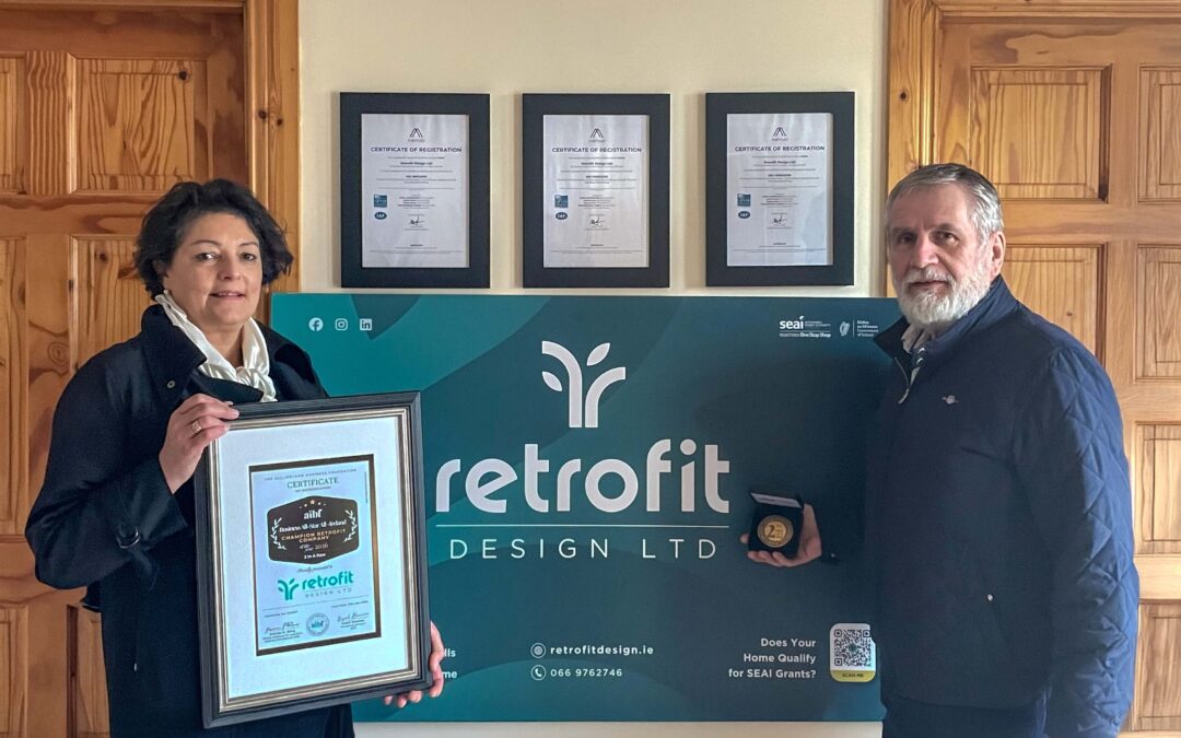 Retrofit Design Ltd Named All-Ireland Retrofit Champion for the Second Year Running