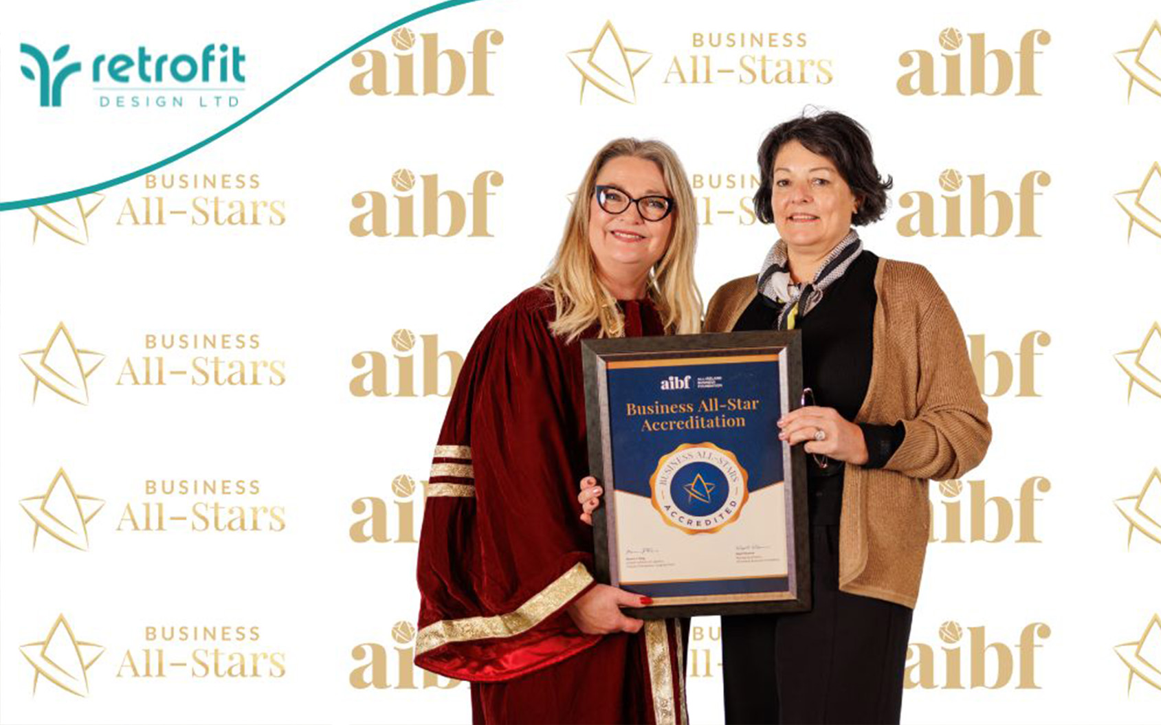 REtrofit design ltd AIBF award winners 2025