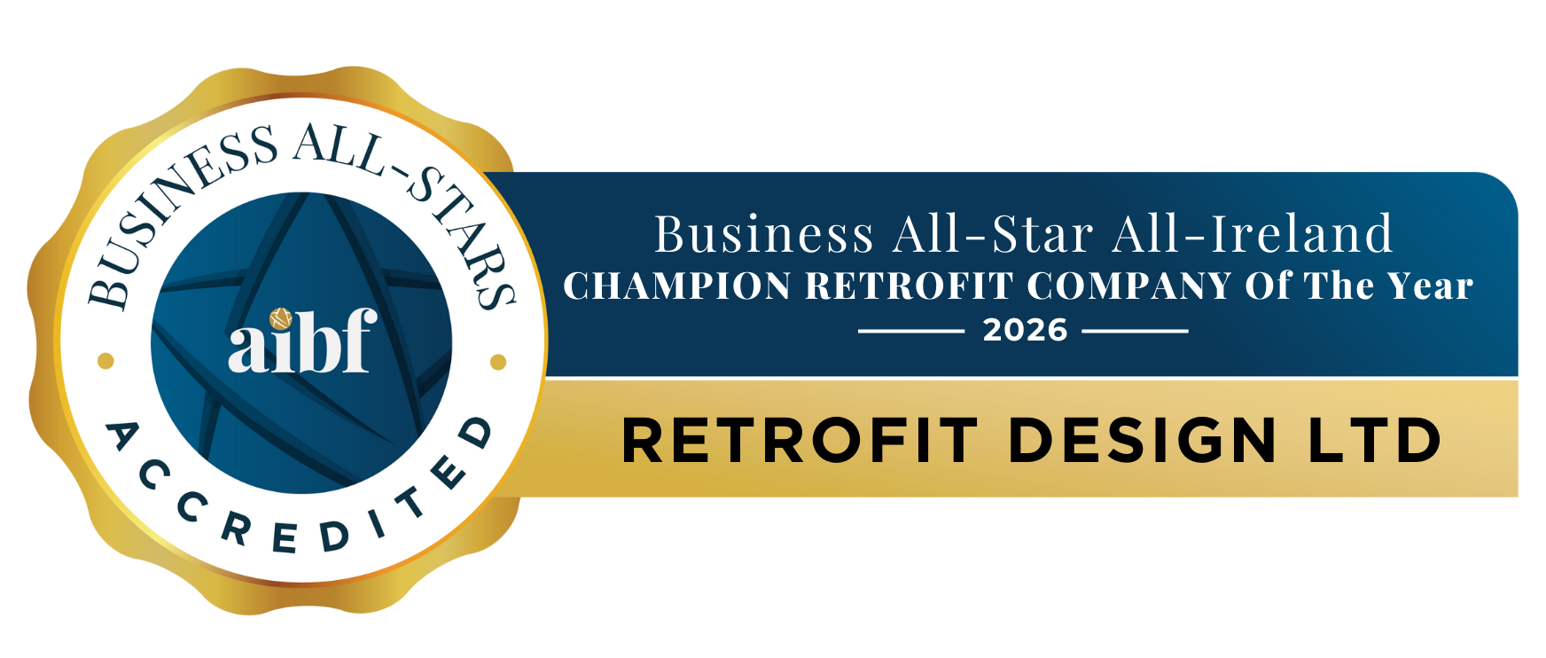 champion retrofit company of the year - business all star awards ireland